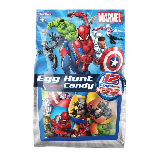 Marvel Plastic Egg Hunt Bag